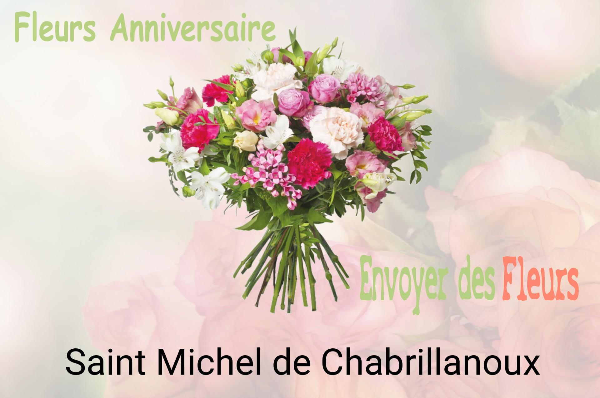 Bouquet de fleurs d’anniversaire livré à Saint-Michel-de-Chabrillanoux