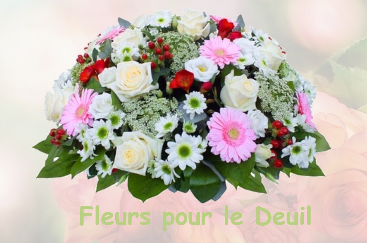 fleurs deuil SAINT-MICHEL-DE-CHABRILLANOUX